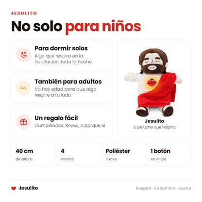 Jesulito | Peluche de Jesús que Respira